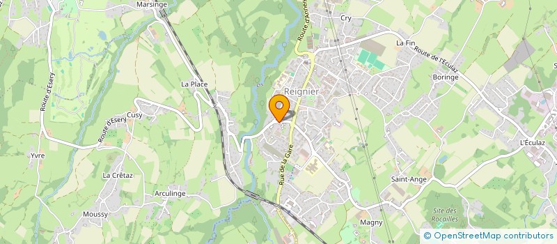 localisation de l'entreprise SARL BIOLLUZ à REIGNIER-ESERY