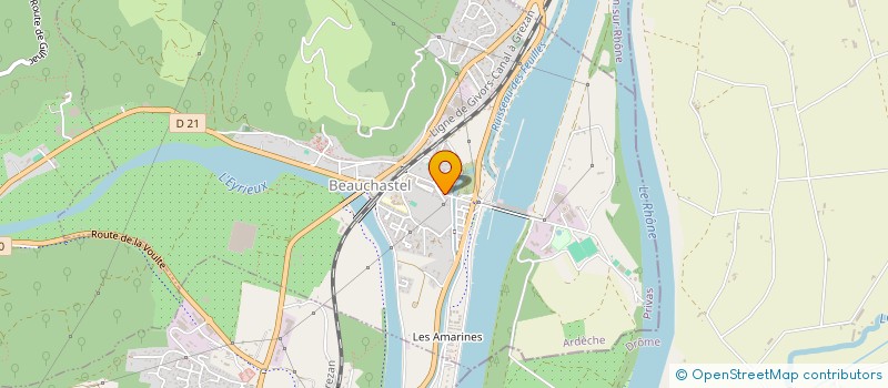 localisation de l'entreprise SARL BIOSVER PAYSAGE  BEAUCHASTEL