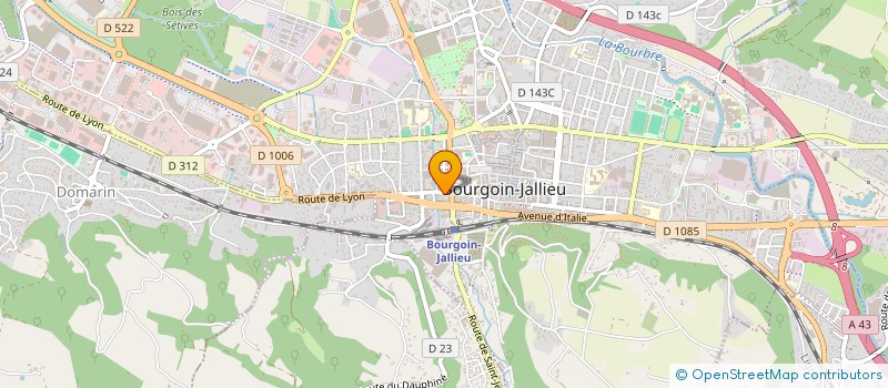 localisation de l'entreprise SARL BIOTIC LA VIE AU NATUREL à BOURGOIN-JALLIEU