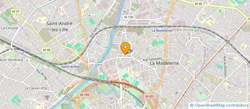 localisation de l'entreprise SARL BIOTIFULL à LA MADELEINE