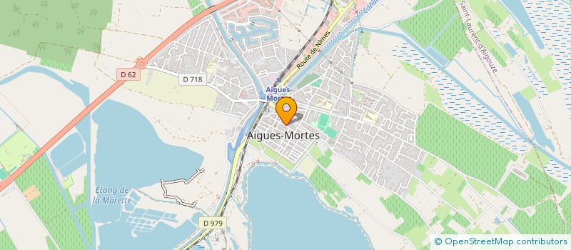 localisation de l'entreprise SARL BIRDIE  AIGUES-MORTES