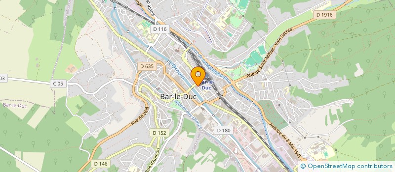 localisation de l'entreprise SARL BIRDIE FRANCE à BAR-LE-DUC