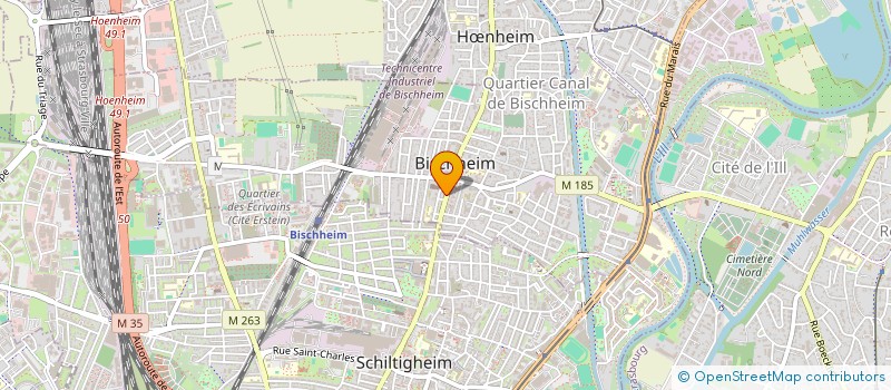 localisation de l'entreprise SARL BISCHHEIM TRADITION  BISCHHEIM