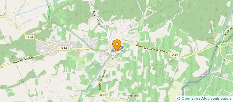 localisation de l'entreprise SARL BISCUITERIE DES COLLINES  TAULIGNAN