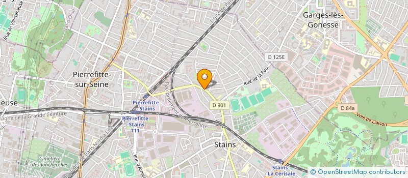 localisation de l'entreprise SARL BISMILLAH à STAINS
