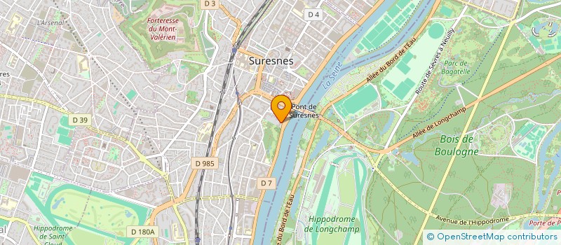 localisation de l'entreprise SARL BISTRO  SURESNES