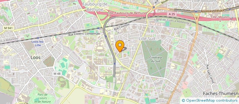 localisation de l'entreprise SARL BISTROT  LILLE