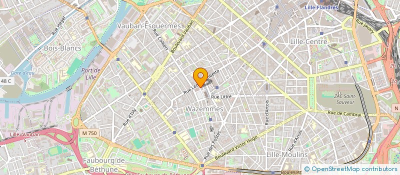 localisation de l'entreprise SARL BISTROT DE BORDEAUX à LILLE