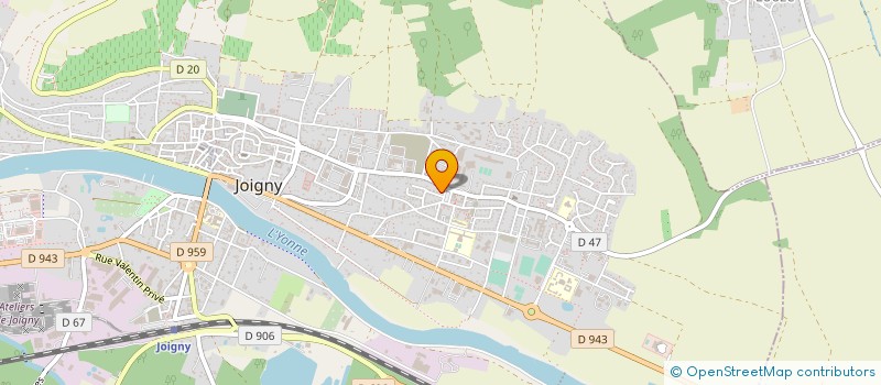 localisation de l'entreprise SARL BIYIK  JOIGNY