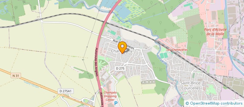 localisation de l'entreprise SARL BIZEUL  CHAMPIGNY