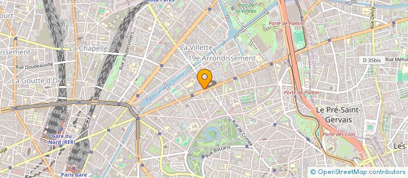 localisation de l'entreprise SARL BIZIM YAYLA  PARIS