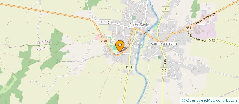 localisation de l'entreprise SARL BJ HABITAT  ANTIGNY