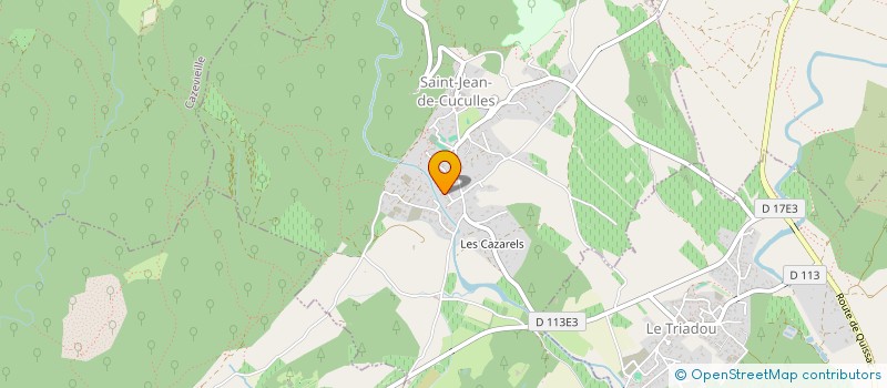 localisation de l'entreprise SARL BJL à SAINT-JEAN-DE-CUCULLES