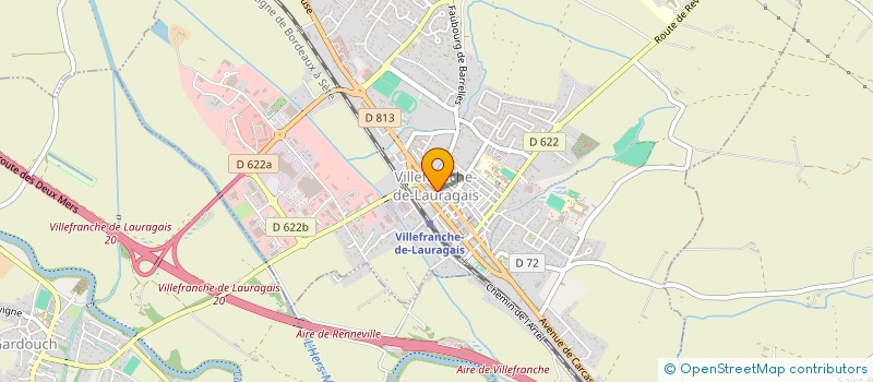 localisation de l'entreprise SARL BKH  VILLEFRANCHE-DE-LAURAGAIS