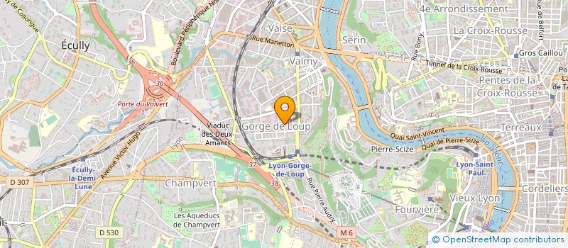 localisation de l'entreprise SARL BKRS à LYON