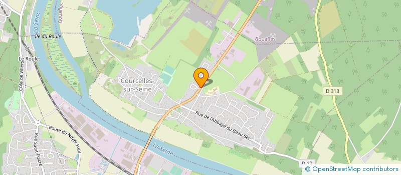localisation de l'entreprise SARL BL BOLETY à COURCELLES-SUR-SEINE