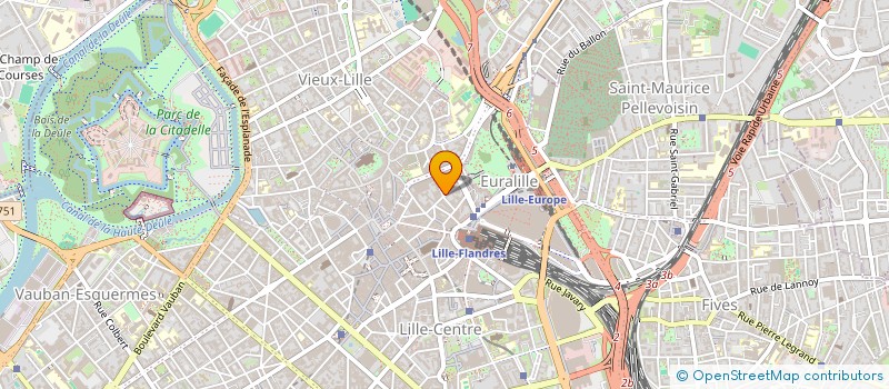 localisation de l'entreprise SARL BLACKNIGHT à LILLE