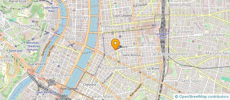 localisation de l'entreprise SARL BLADI  LYON