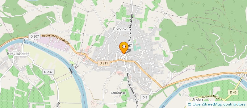 localisation de l'entreprise SARL BLADINIERES-LIORIT  PESCADOIRES