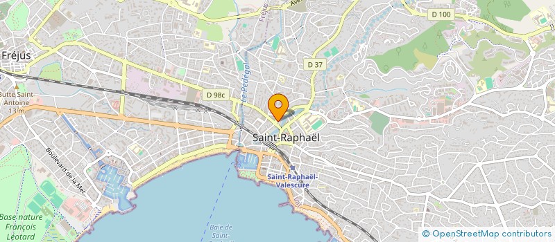 localisation de l'entreprise SARL BLANC ESCLAPEZ à SAINT-RAPHAEL