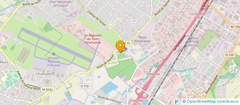localisation de l'entreprise SARL BLANC TRAITEUR à TOULOUSE