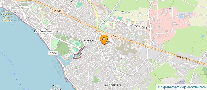 localisation de l'entreprise SARL BLANCAO à LES SABLES D'OLONNE