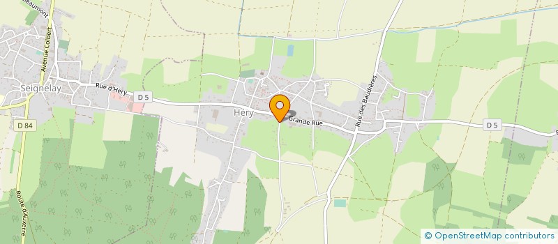 localisation de l'entreprise SARL BLANCHARD  AUXERRE