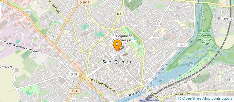 localisation de l'entreprise SARL BLANCHET  SAINT-QUENTIN