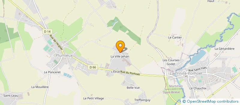 localisation de l'entreprise SARL BLANDEL  PLUMIEUX