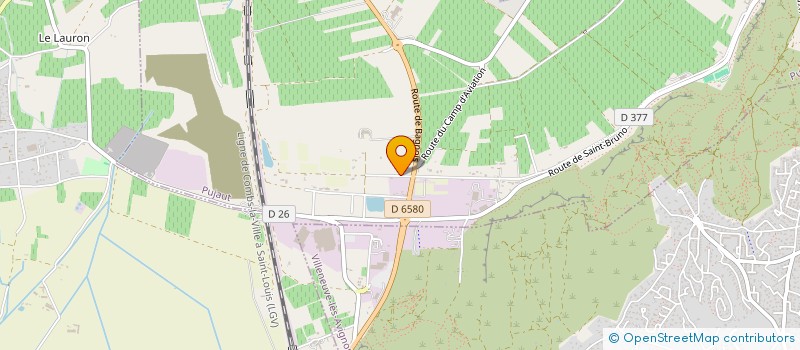 localisation de l'entreprise SARL BLANY  PUJAUT