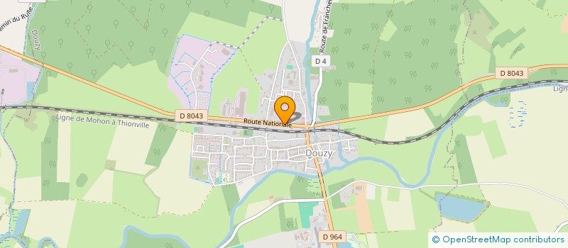 localisation de l'entreprise SARL BLASZCZYNSKI à DOUZY