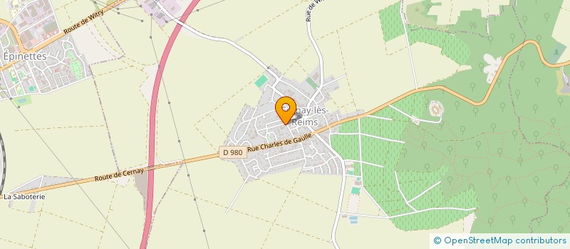 localisation de l'entreprise SARL BLB  CERNAY-LES-REIMS