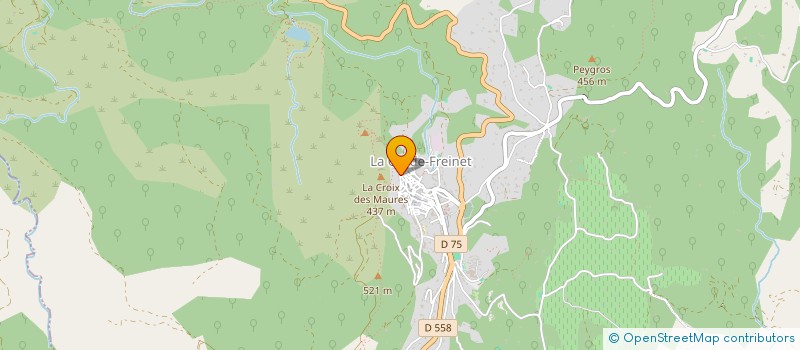localisation de l'entreprise SARL BLEU D'OPALE à LA GARDE-FREINET