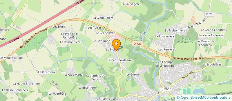 localisation de l'entreprise SARL BLOINO  OUDON