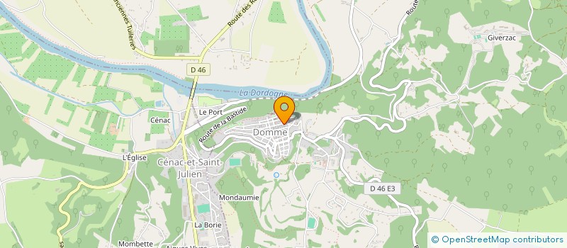 localisation de l'entreprise SARL BLONDET à DOMME
