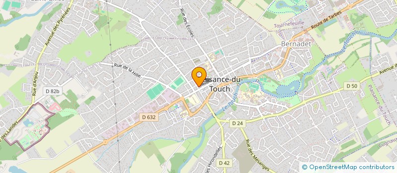localisation de l'entreprise SARL BLOTAS  PLAISANCE-DU-TOUCH