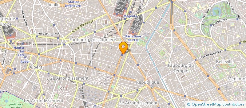 localisation de l'entreprise SARL BLT  PARIS