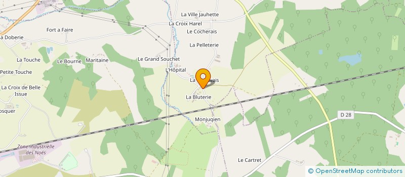 localisation de l'entreprise SARL BLUPORC  QUINTENIC