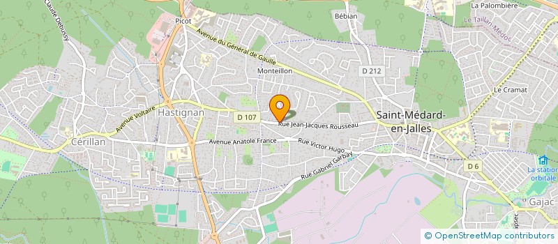 localisation de l'entreprise SARL BLV GRANDES CUISINES à SAINT-MEDARD-EN-JALLES