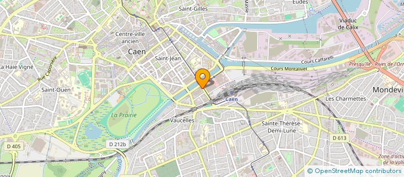 localisation de l'entreprise SARL BM à CAEN