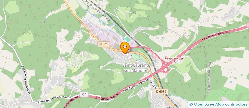 localisation de l'entreprise SARL BM  BOULAZAC ISLE MANOIRE