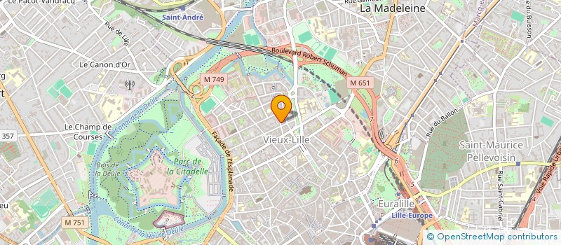 localisation de l'entreprise SARL BM PROMOTION à LILLE