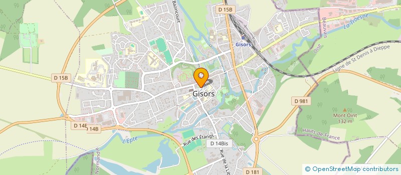 localisation de l'entreprise SARL BM TRANSACTIONS à GISORS