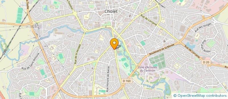 localisation de l'entreprise SARL BMA DIFFUSION à CHOLET