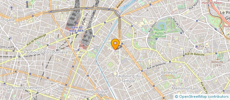 localisation de l'entreprise SARL BMC à PARIS
