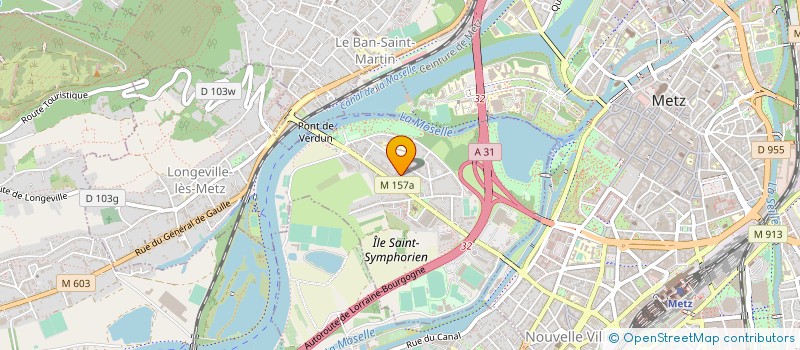localisation de l'entreprise SARL BME à LONGEVILLE-LES-METZ
