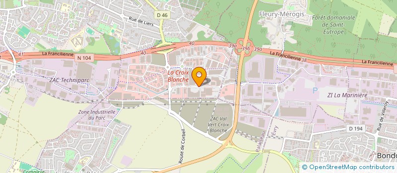 localisation de l'entreprise SARL BME à PARIS