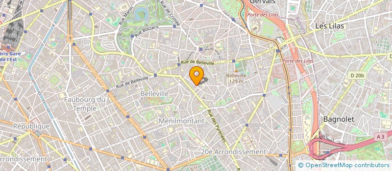 localisation de l'entreprise SARL BMFO  PARIS