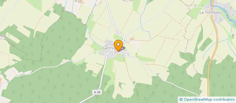 localisation de l'entreprise SARL BML MULTISERVICES  GERMIGNEY