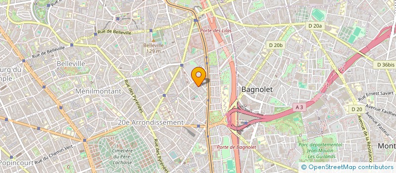 localisation de l'entreprise SARL BMPC  ARGENTEUIL